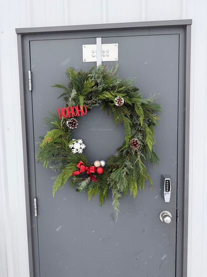 Fresh Greenery Wreath - 24 Inch